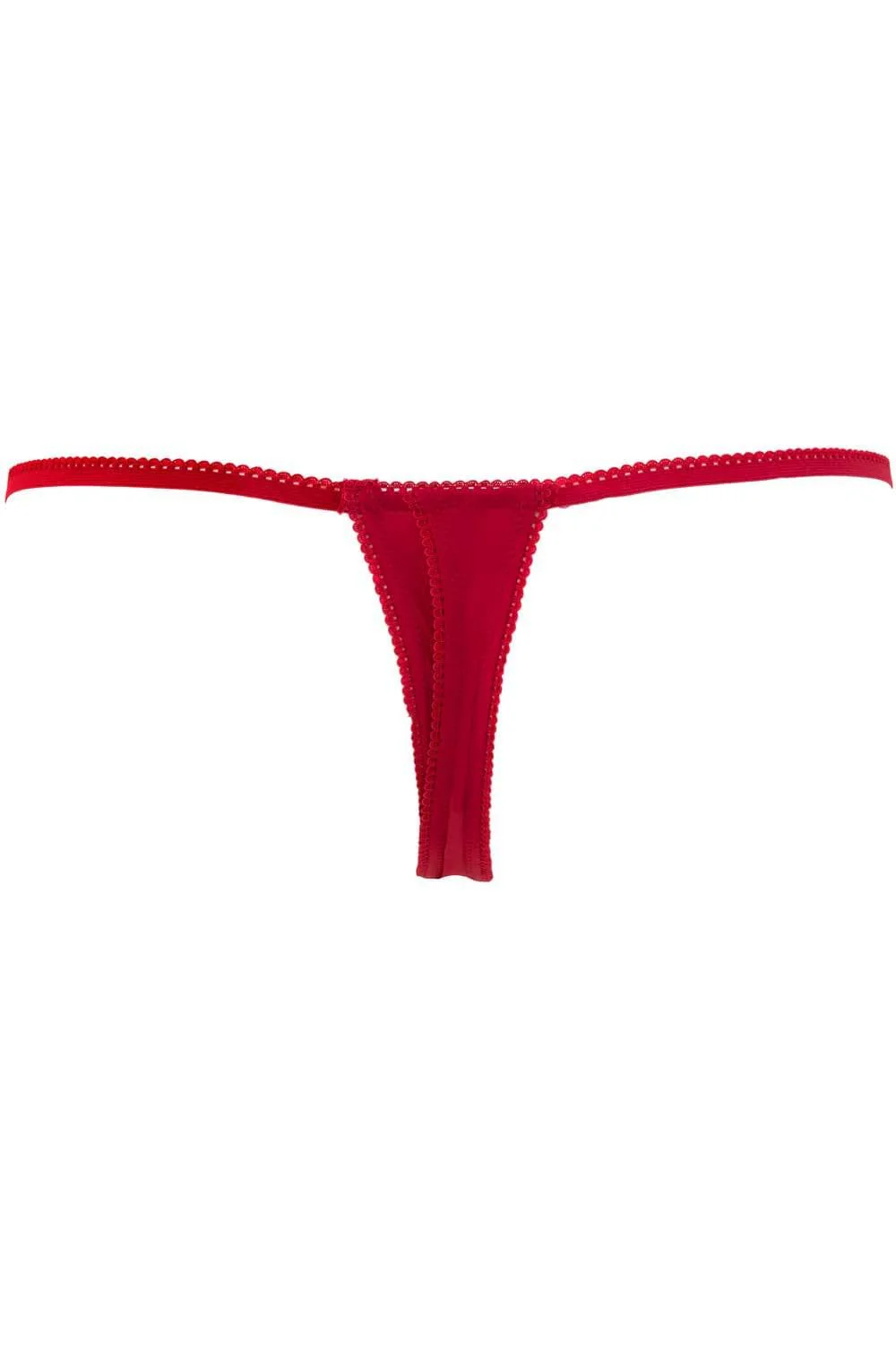 Le Petit Secret Red Openable Thong - Image 4